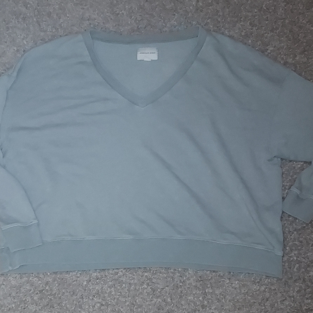 4/$18 AE oversized v neck lightweight sweater